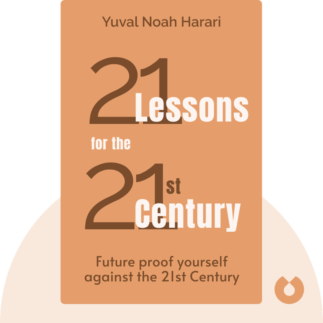 21 Lessons for the 21st Century cover
