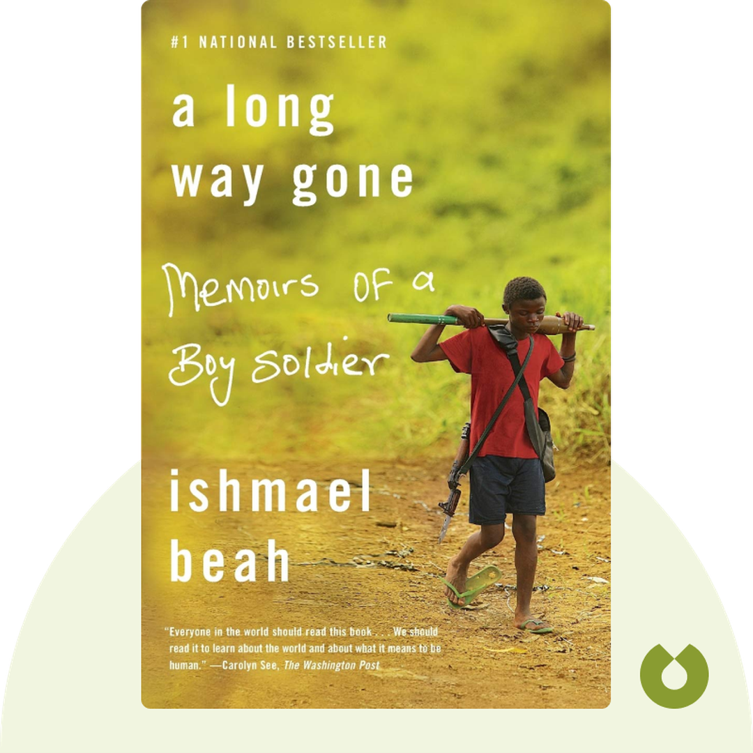A Long Way Gone audiobook cover - Memoirs of a Boy Soldier