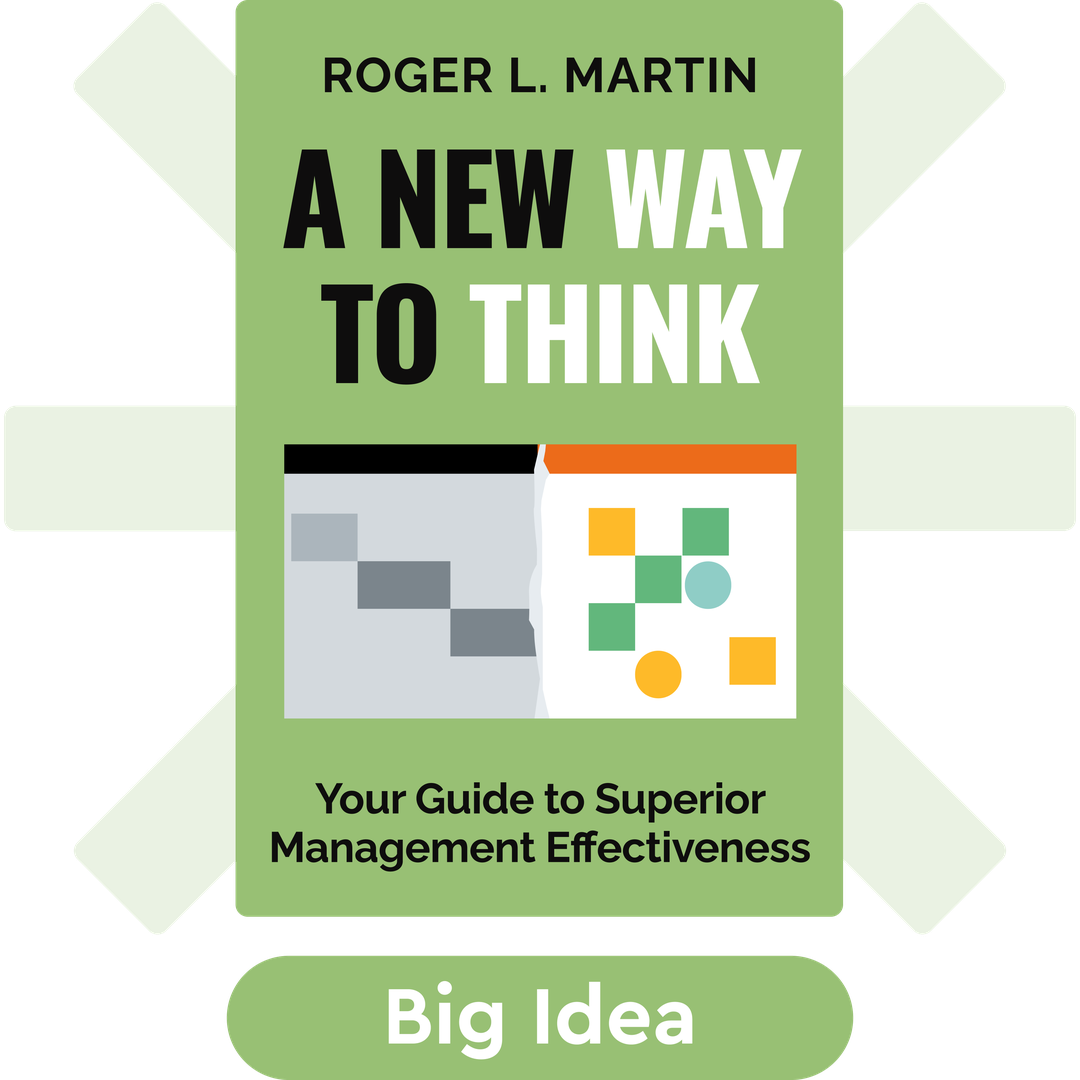 A New Way To Think cover