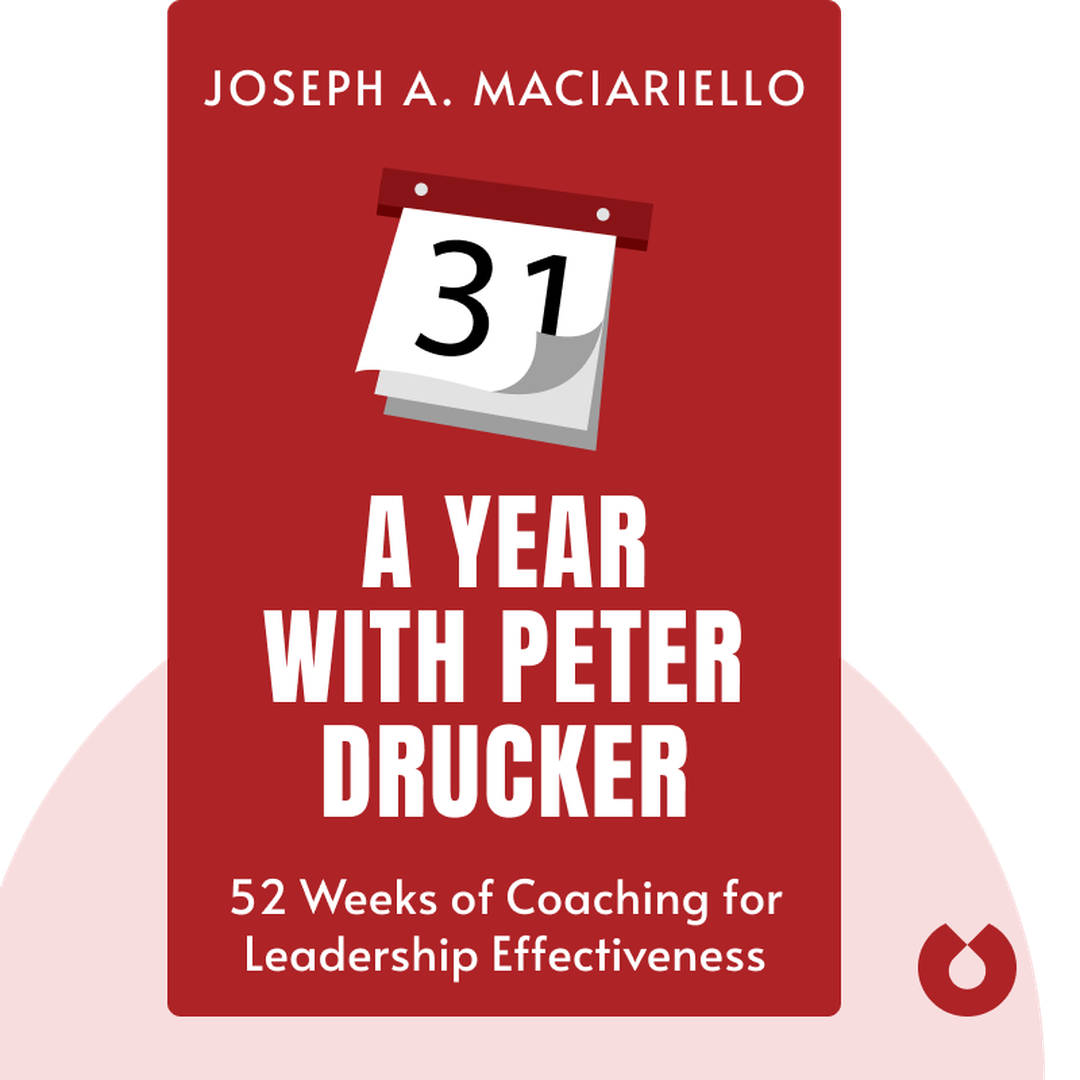 A Year with Peter Drucker cover
