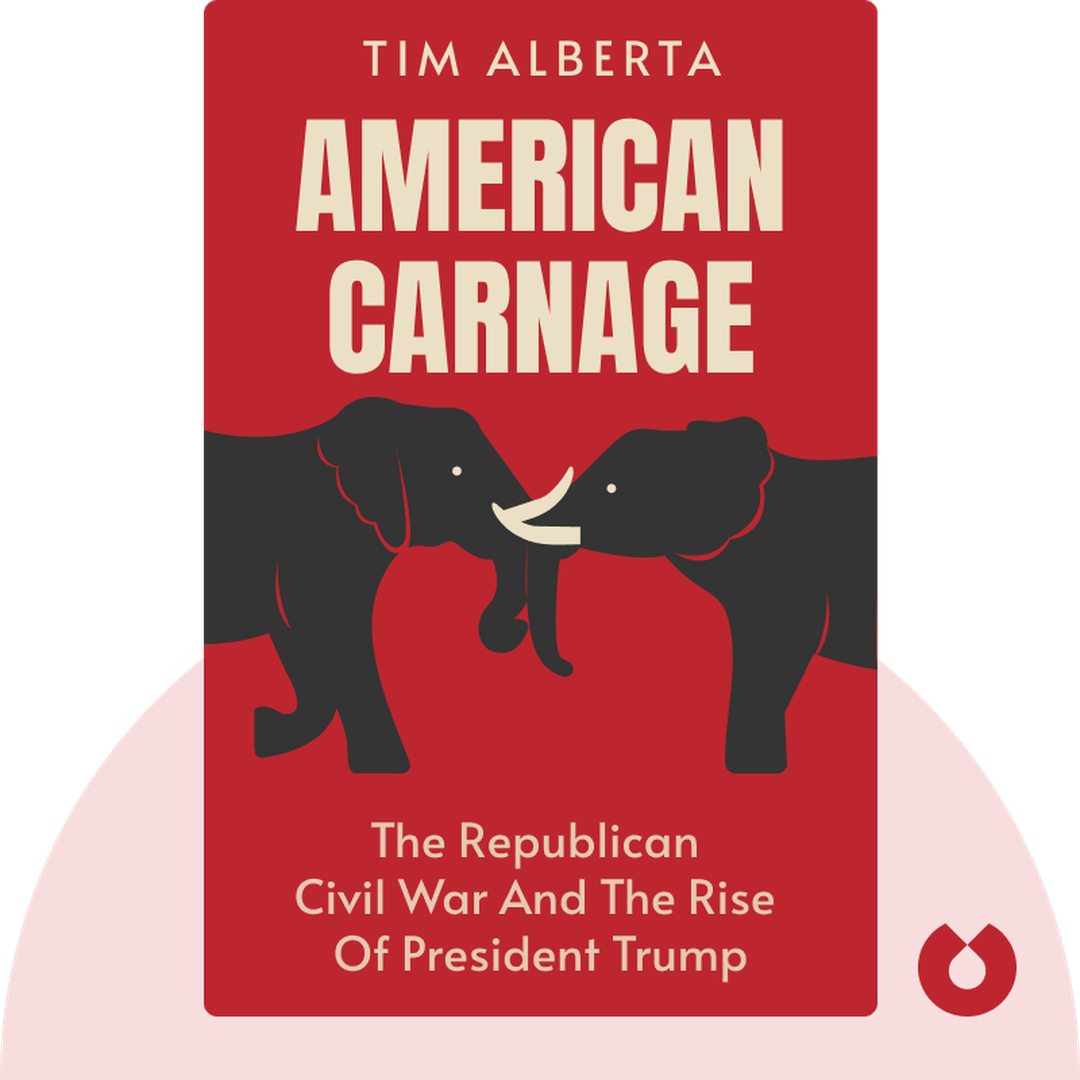 American Carnage audiobook cover - On the Front Lines of the Republican Civil War and the Rise of President Trump