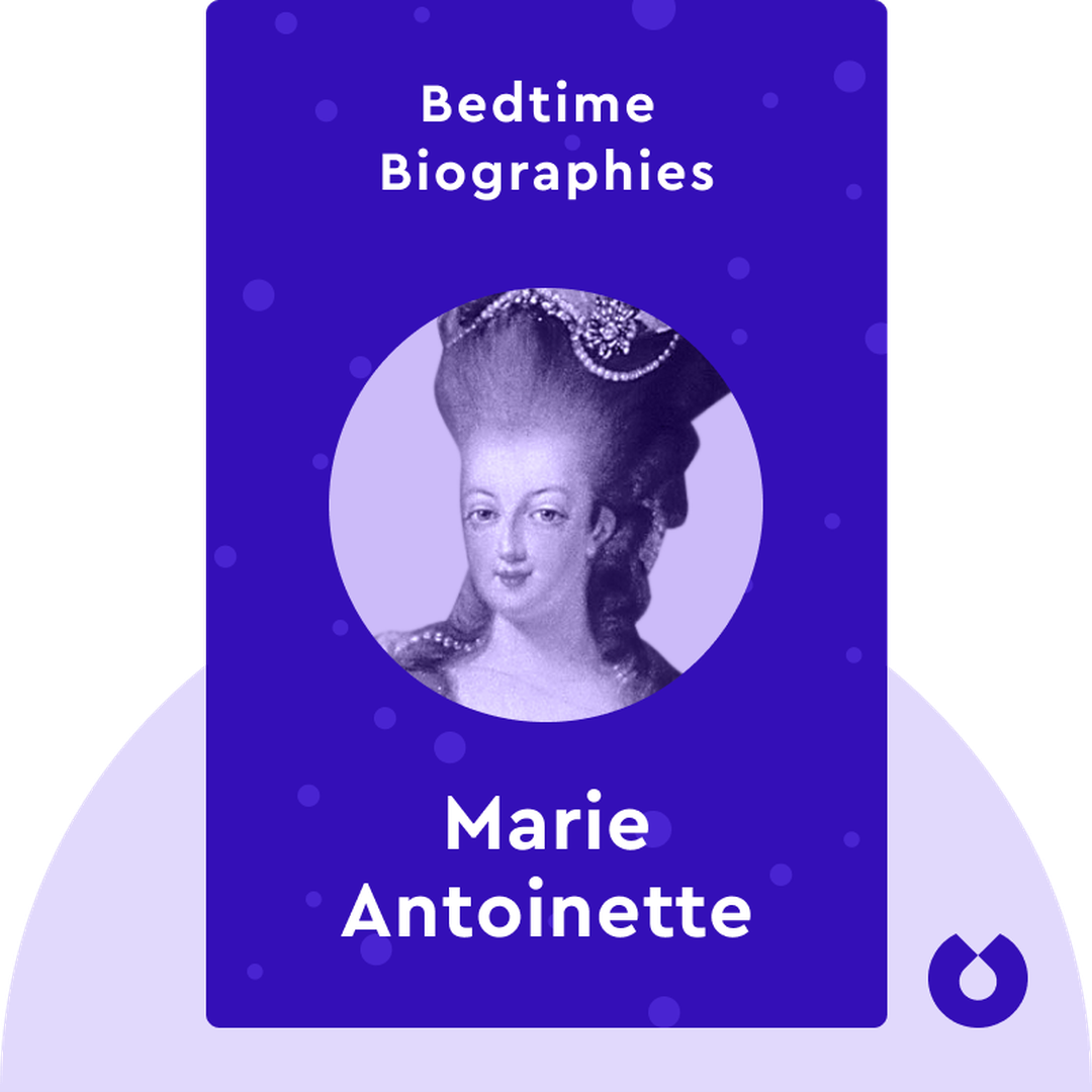 Bedtime Biography: Queen of Fashion audiobook cover - What Marie Antoinette Wore to the Revolution 