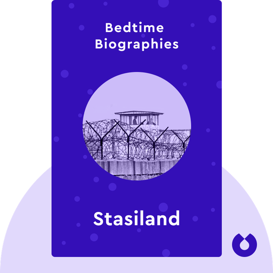 Bedtime Biography: Stasiland cover