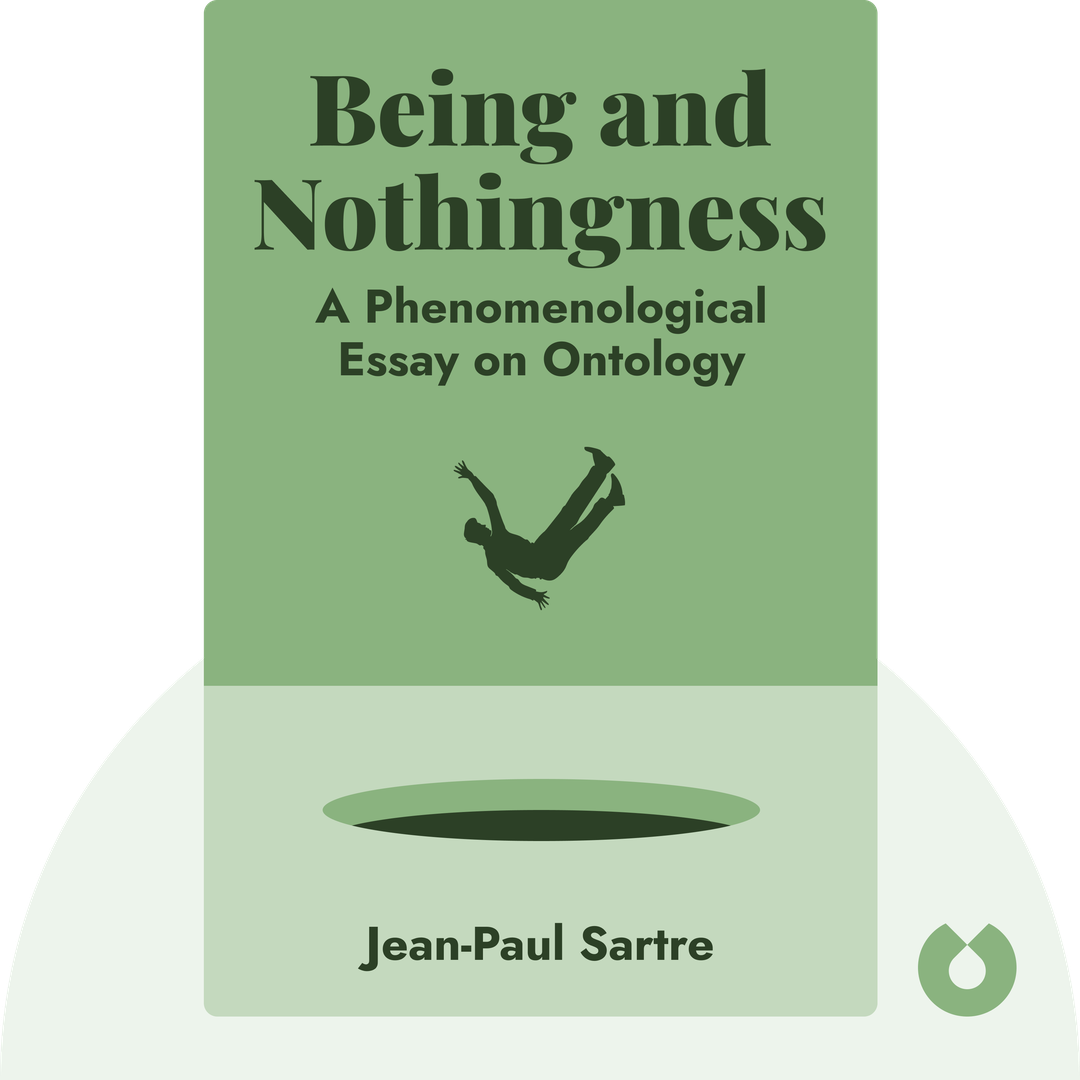 Being and Nothingness cover