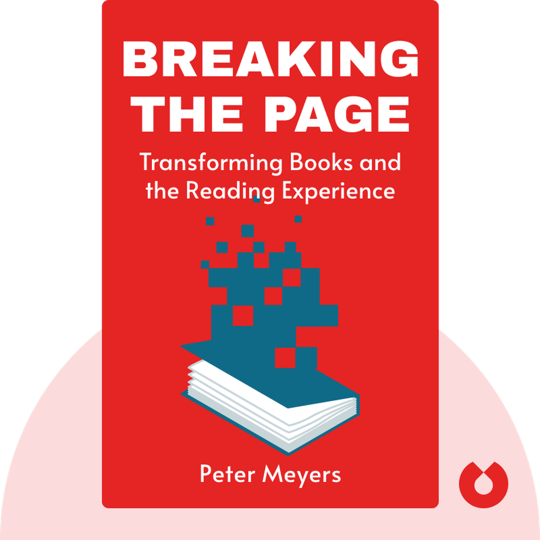 Breaking The Page audiobook cover - Transforming Books and the Reading Experience