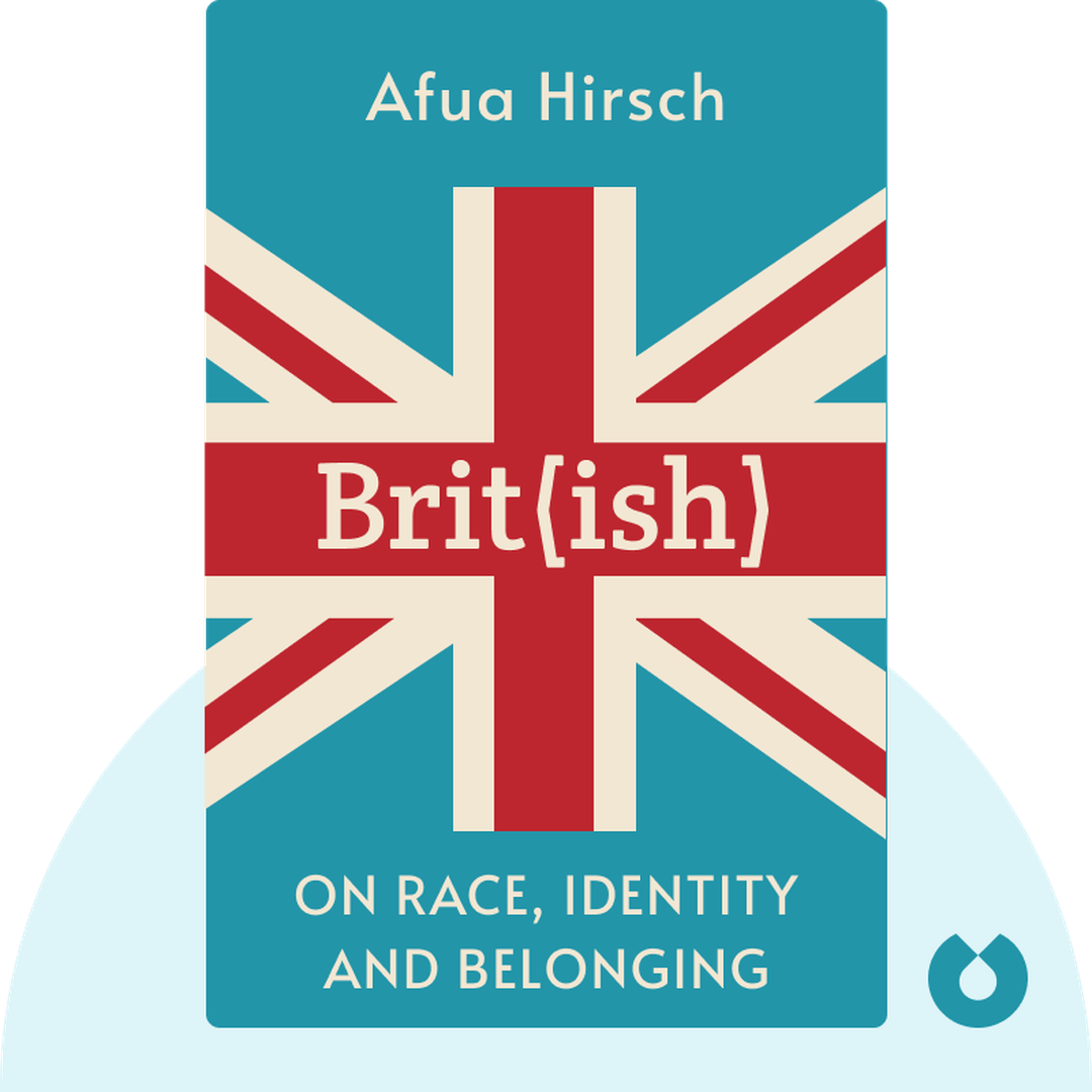 Brit(ish) audiobook cover - On Race, Identity and Belonging