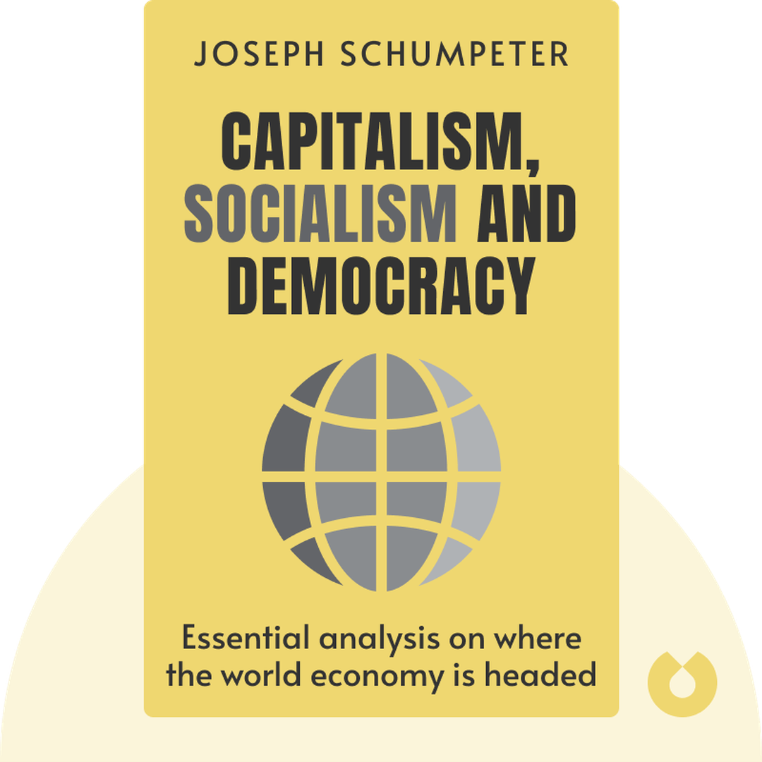 Capitalism, Socialism and Democracy cover
