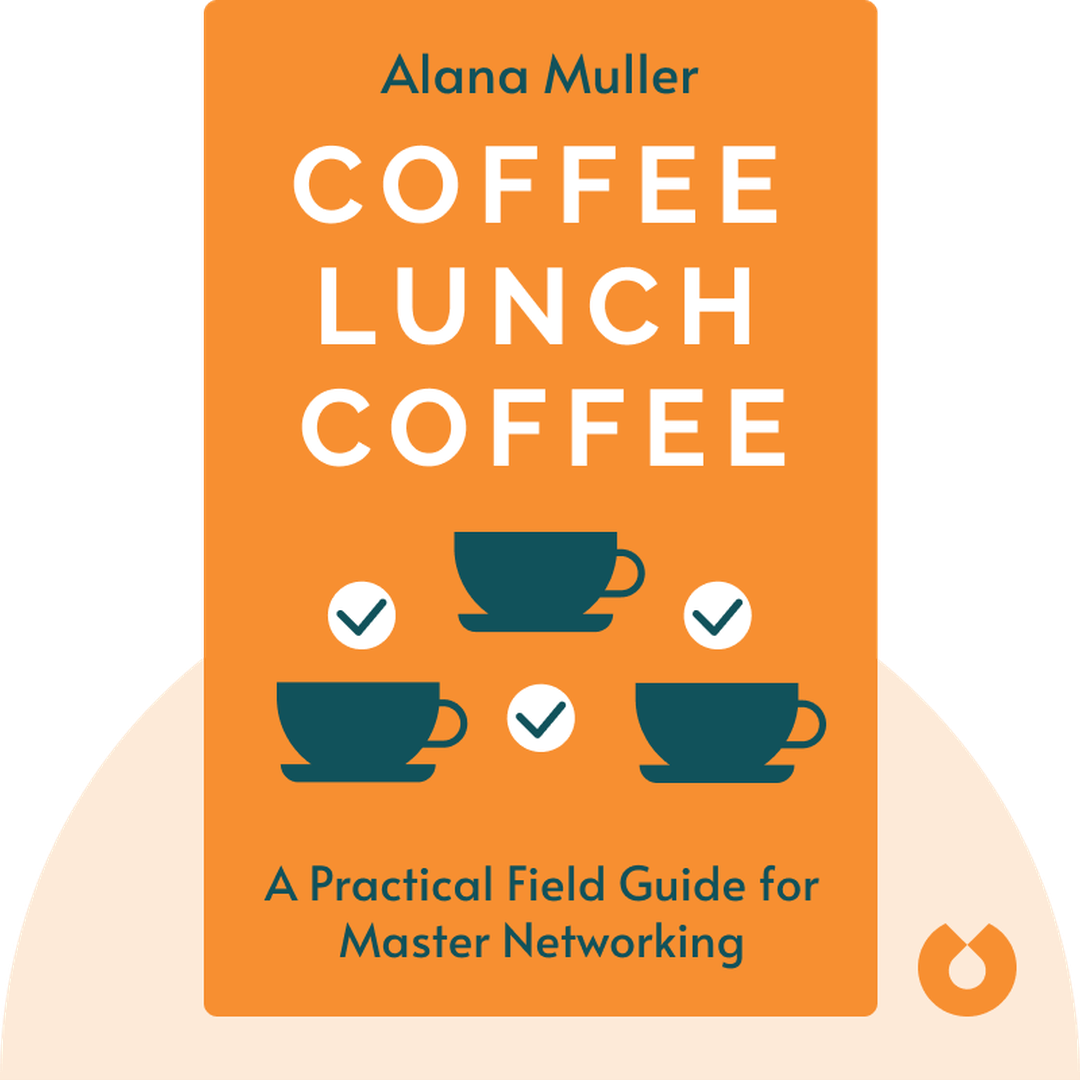 Coffee Lunch Coffee audiobook cover - A Practical Field Guide for Master Networking