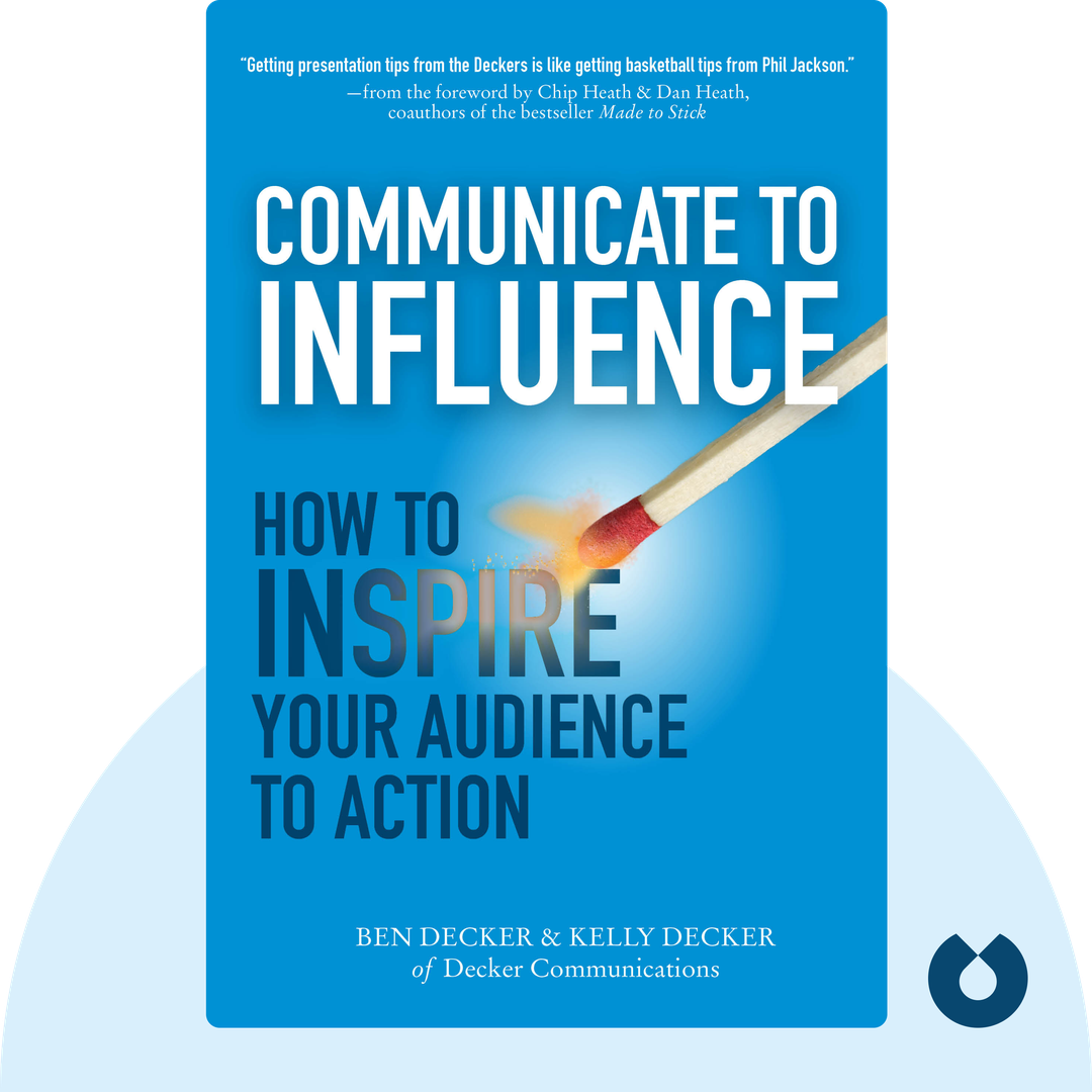 Communicate to Influence cover