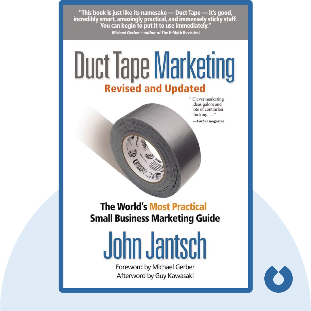 Duct Tape Marketing Revised and Updated audiobook cover - The World’s Most Practical Small Business Marketing Guide