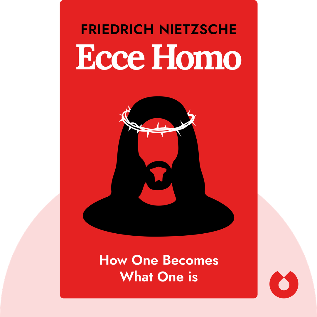 Ecce Homo audiobook cover - How One Becomes What One is