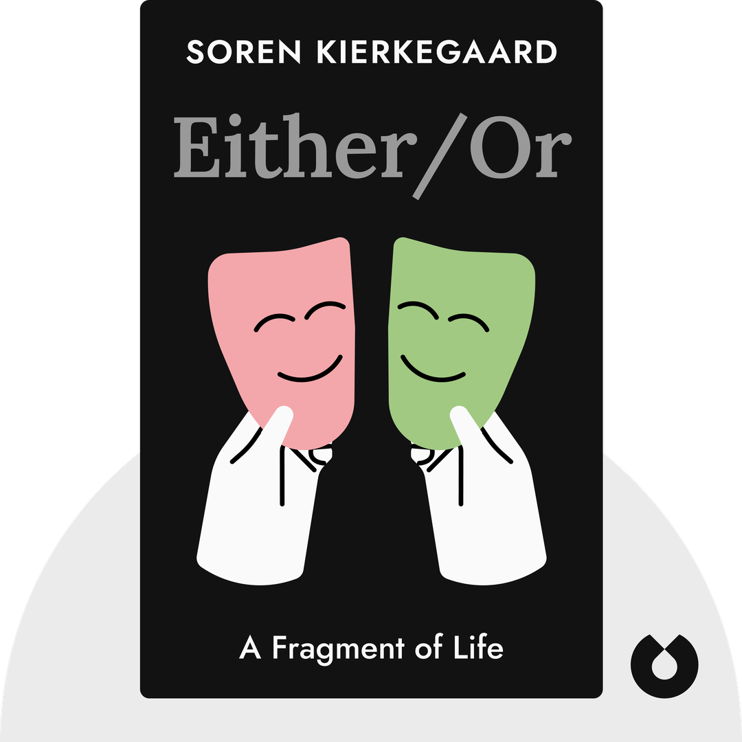 Either/Or audiobook cover - A Fragment of Life