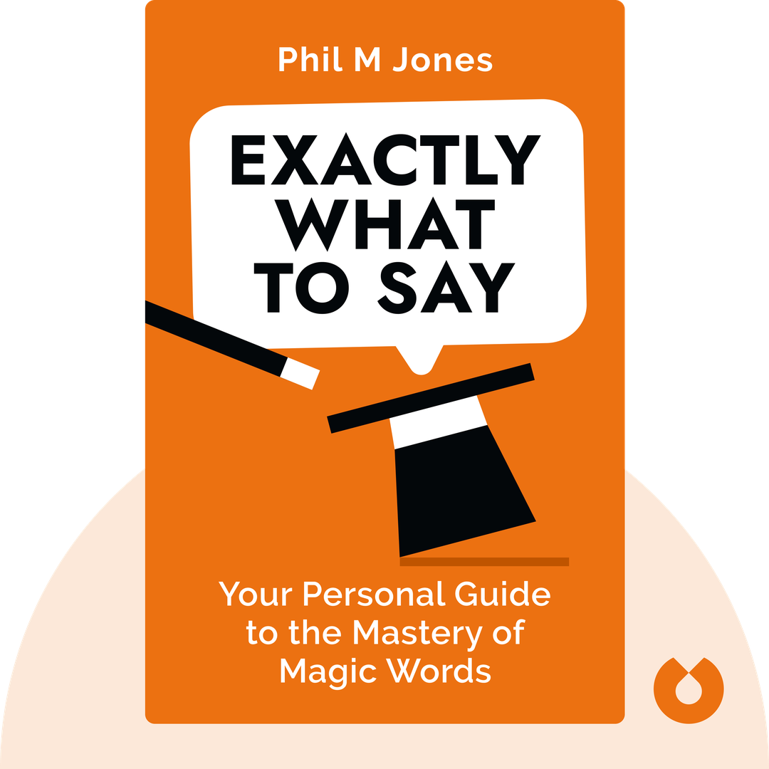 Exactly What to Say cover