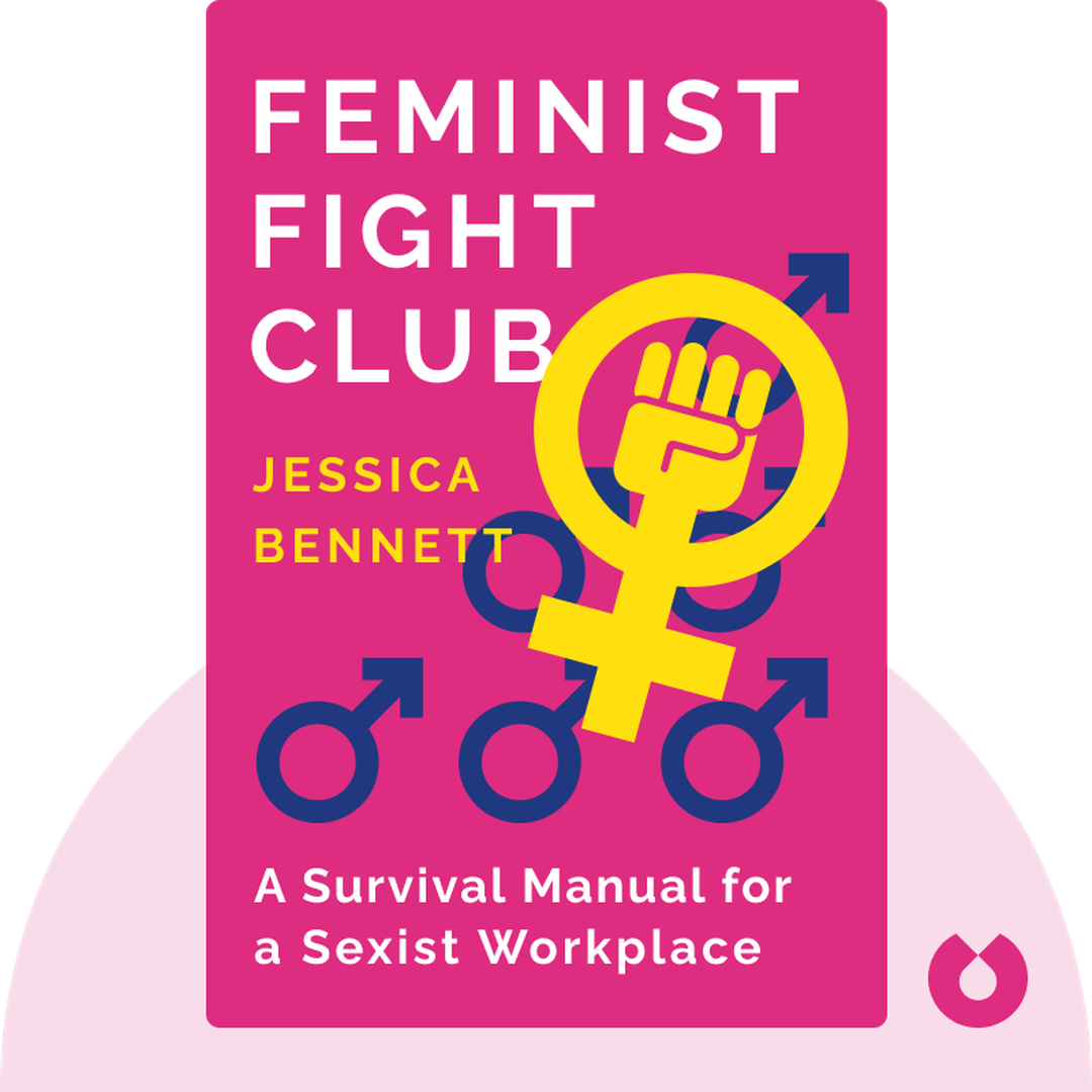 Feminist Fight Club audiobook cover - A Survival Manual for a Sexist Workplace