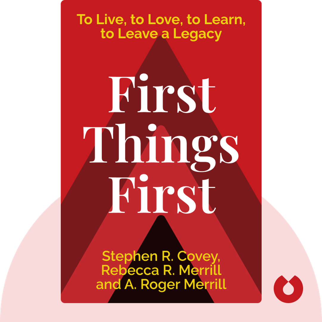First Things First cover