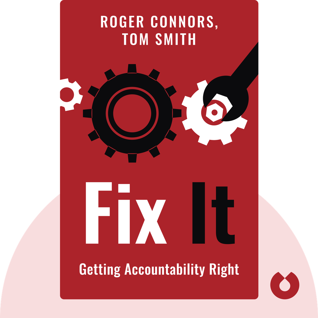 Fix It audiobook cover - Getting Accountability Right
