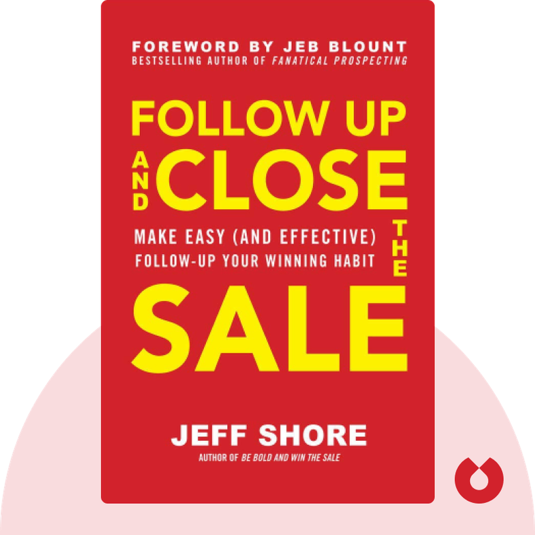 Follow Up and Close the Sale cover