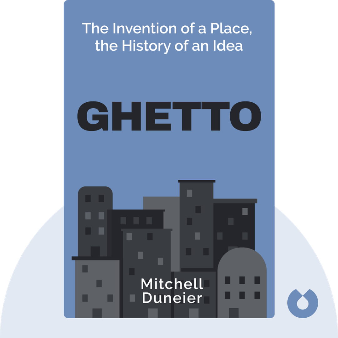 Ghetto audiobook cover - The Invention of a Place, the History of an Idea