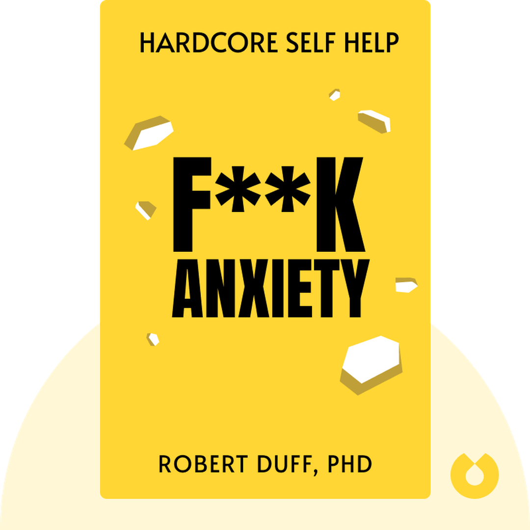 Hardcore Self Help audiobook cover - F**K Anxiety