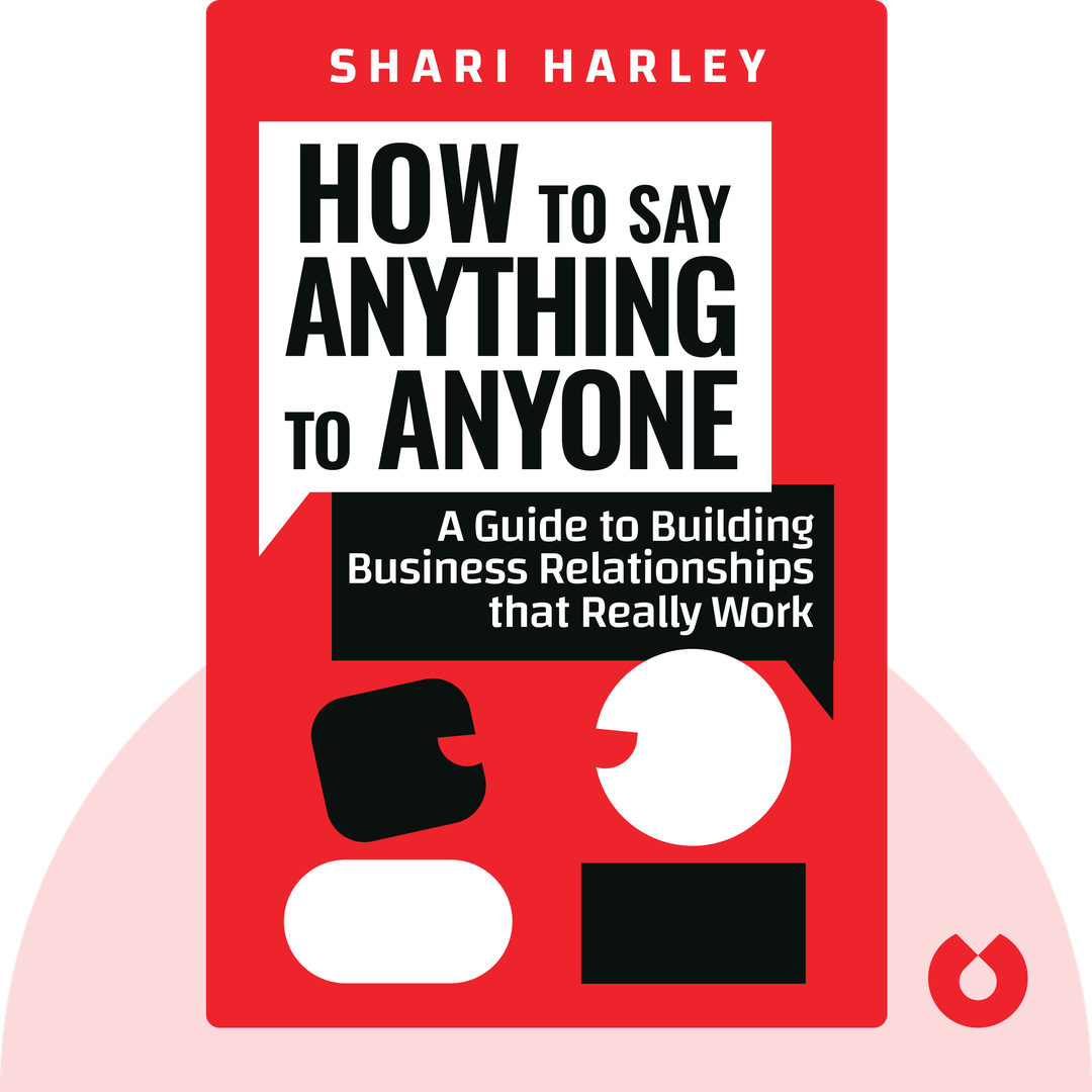 How to Say Anything to Anyone audiobook cover - A Guide to Building Business Relationships that Really Work