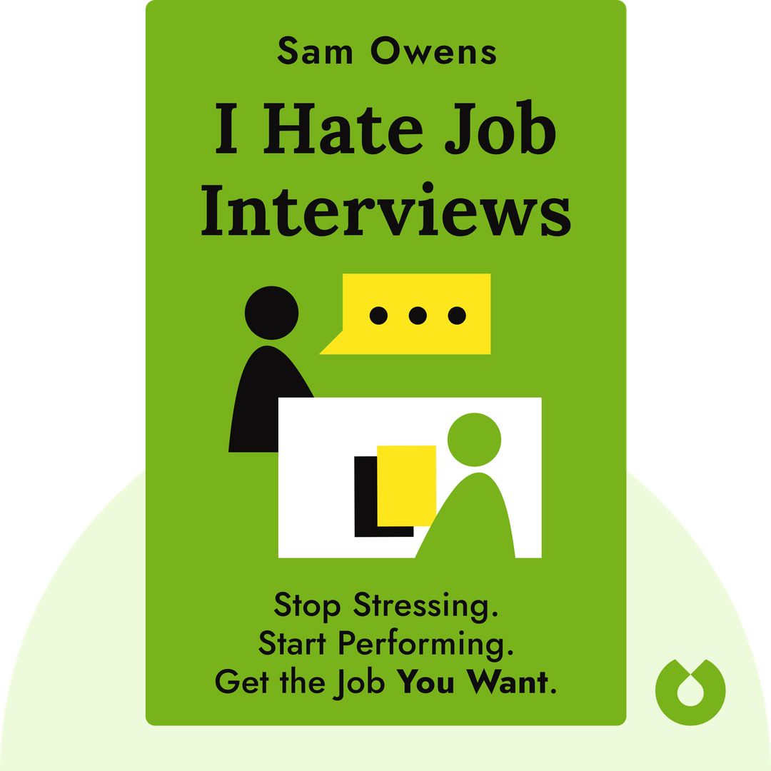 I Hate Job Interviews cover