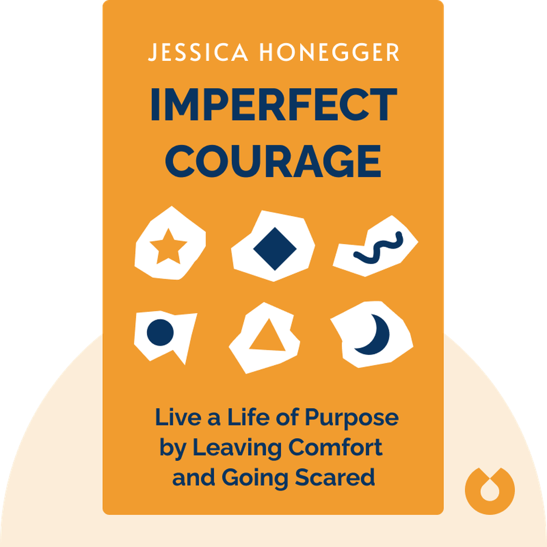 Imperfect Courage audiobook cover - Live a Life of Purpose by Leaving Comfort and Going Scared