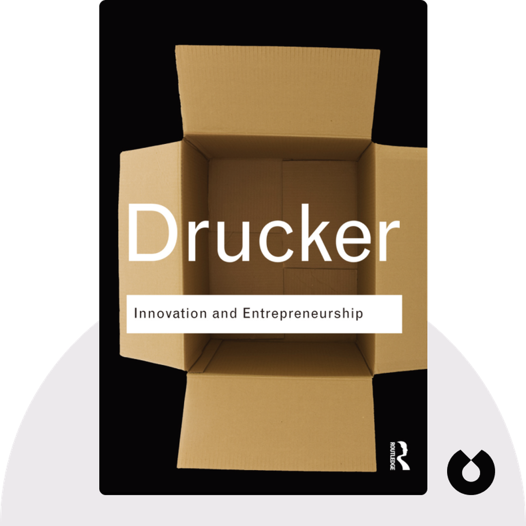 Innovation and Entrepreneurship cover