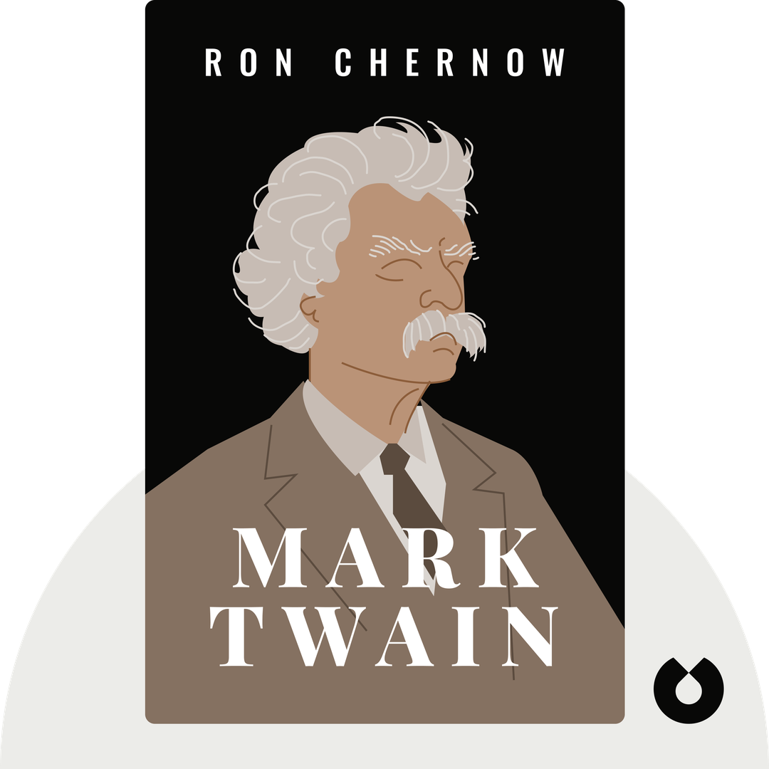 Mark Twain audiobook cover - A Study of a Profoundly American Life