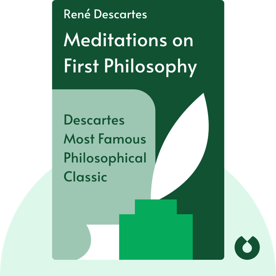 Meditations on First Philosophy audiobook cover - Descartes Most Famous Philosophical Classic