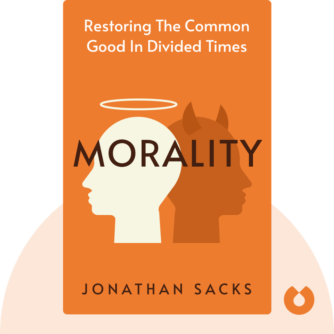 Morality audiobook cover - Restoring the Common Good in Divided Times
