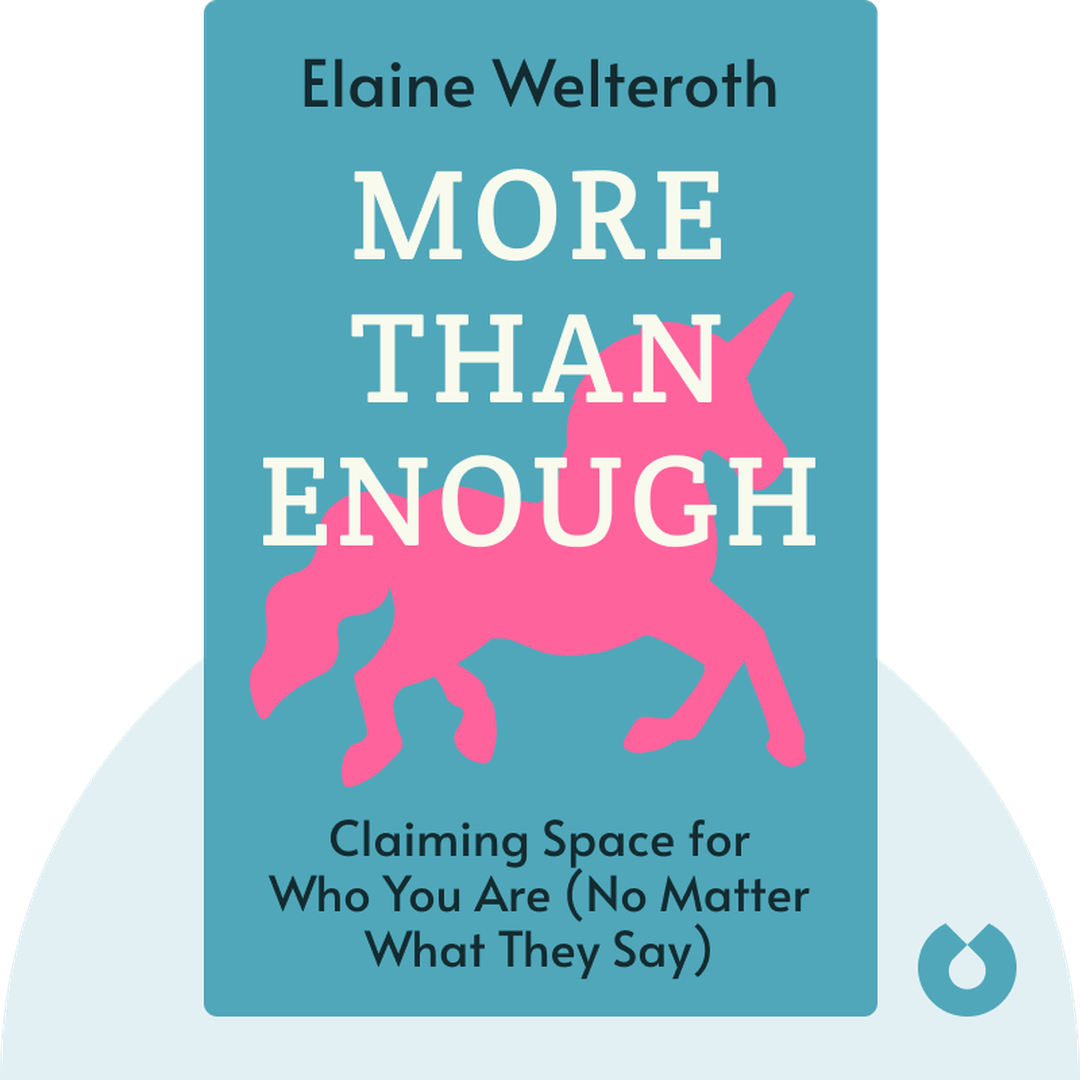 More Than Enough audiobook cover - Claiming Space for Who You Are (No Matter What They Say)