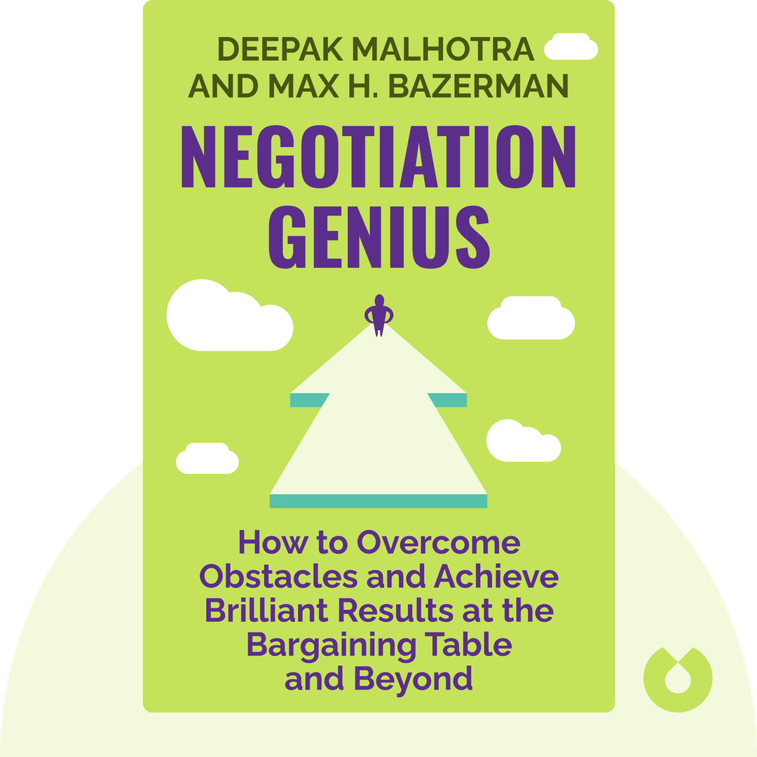 Negotiation Genius cover