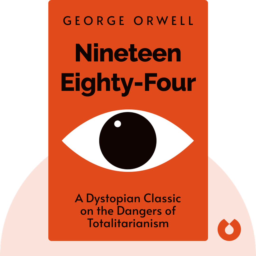 Nineteen Eighty-Four (1984) audiobook cover - A Dystopian Classic on the Dangers of Totalitarianism