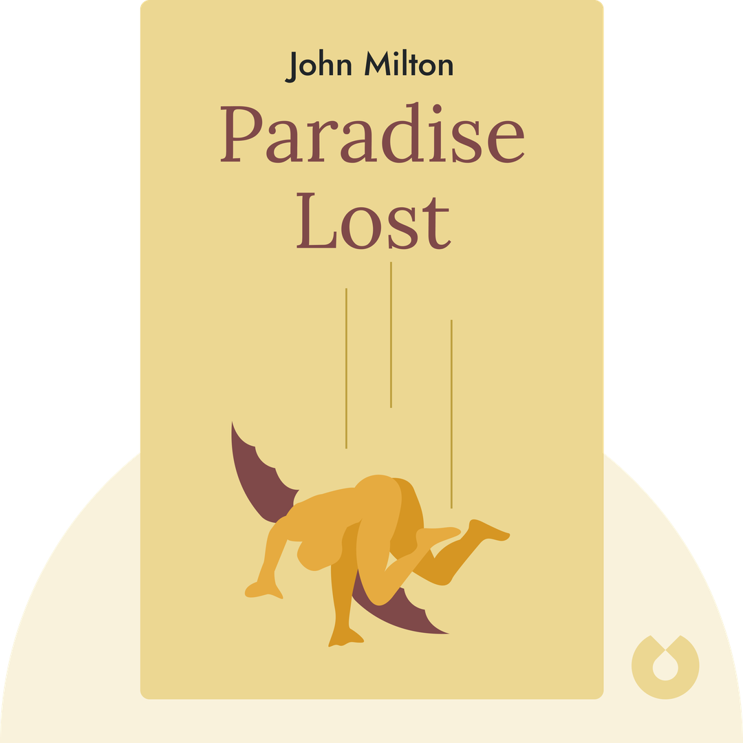 Paradise Lost audiobook cover - Adam and Eve’s Disobedience and the Battle Between Satan and God