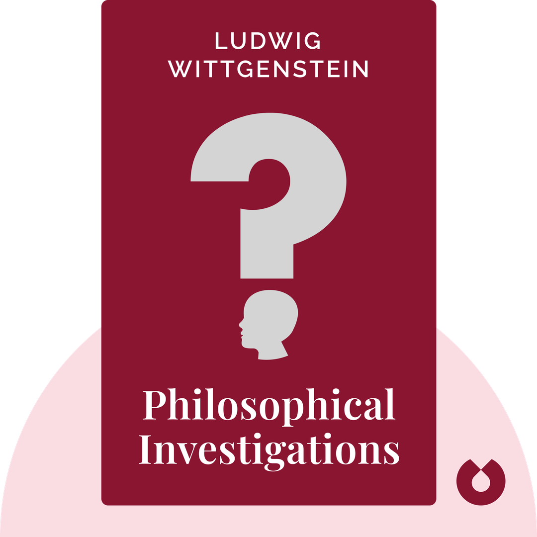 Philosophical Investigations cover
