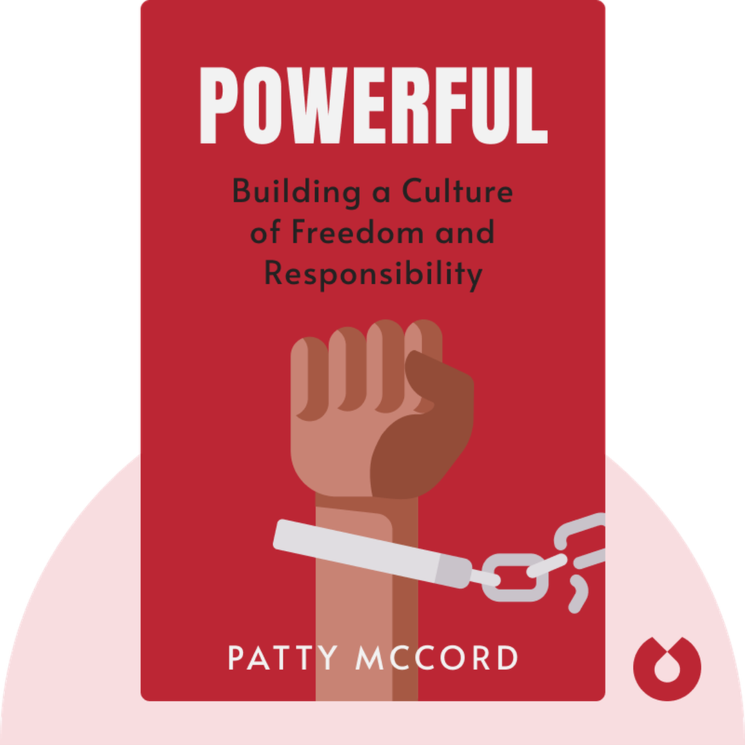 Powerful audiobook cover - Building a Culture of Freedom and Responsibility