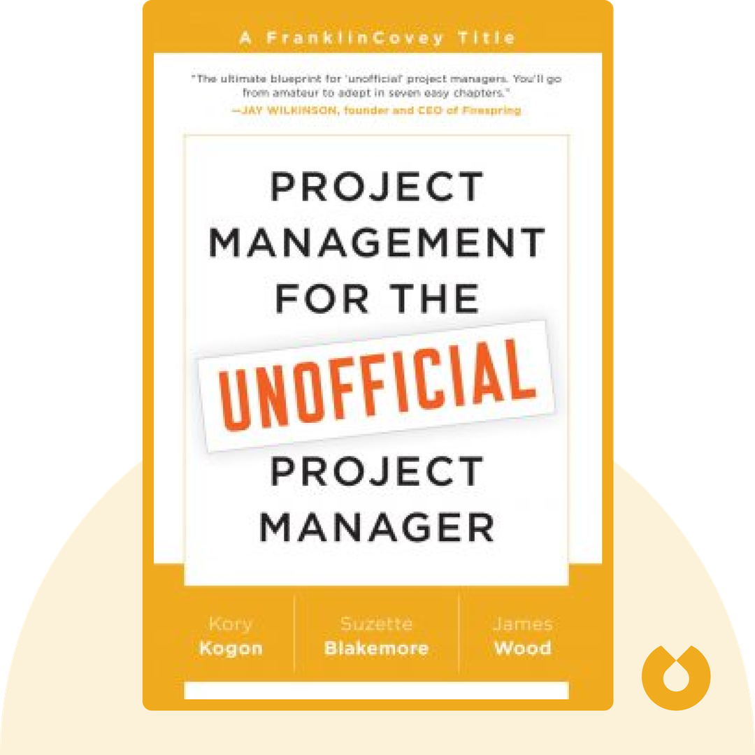 Project Management for the Unofficial Project Manager audiobook cover - A FranklinCovey Title