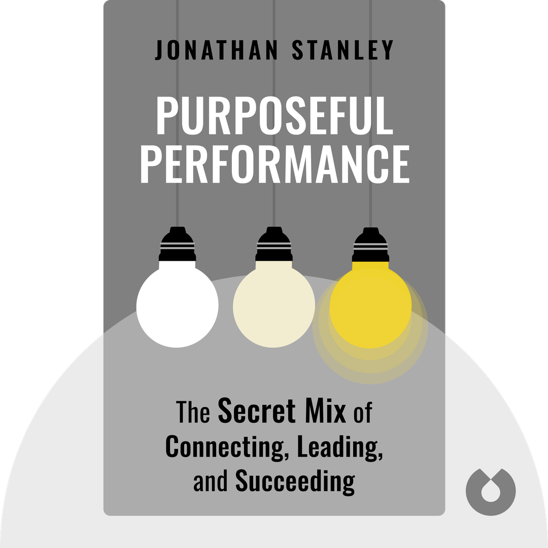 Purposeful Performance audiobook cover - The Secret Mix of Connecting, Leading, and Succeeding