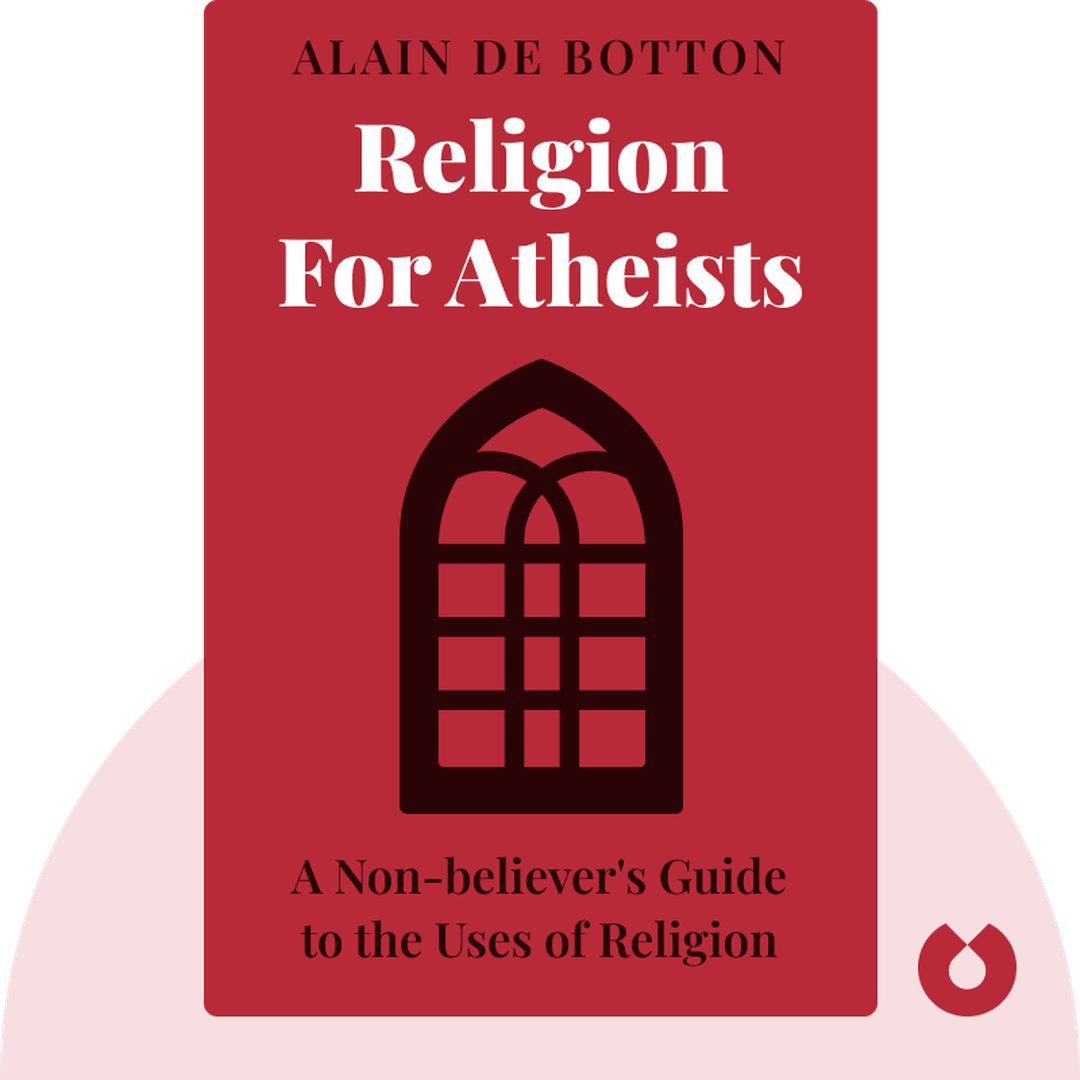 Religion for Atheists audiobook cover - A Non-believer's Guide to the Uses of Religion