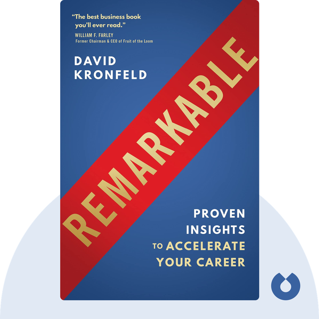 Remarkable audiobook cover - Proven Insights to Accelerate Your Career