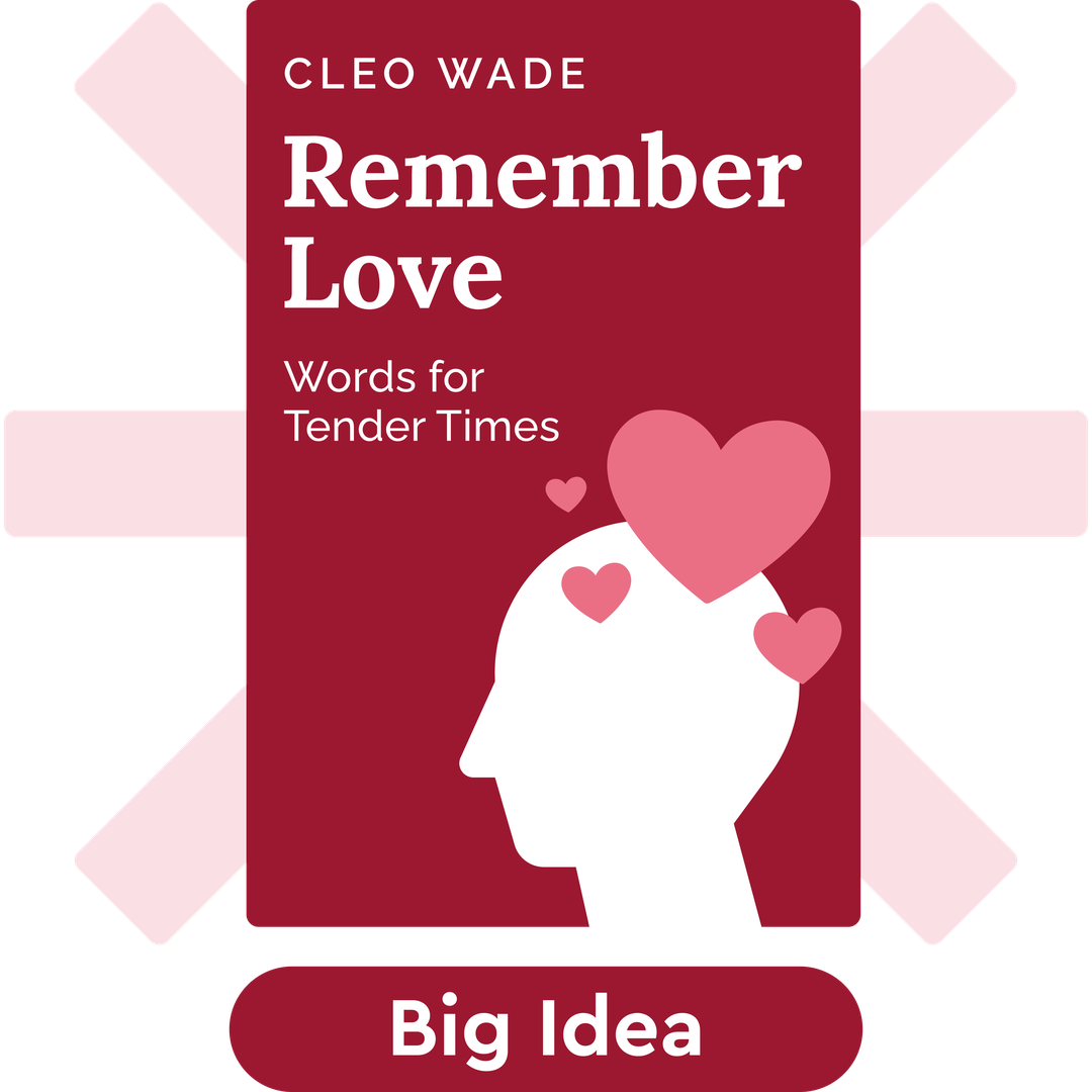 Remember Love audiobook cover - Words for Tender Times