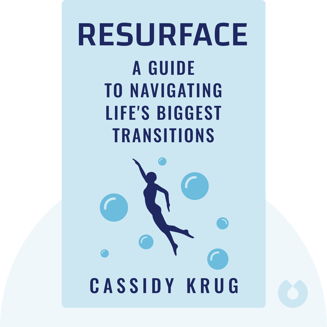 Resurface audiobook cover - A Guide to Navigating Life's Biggest Transitions