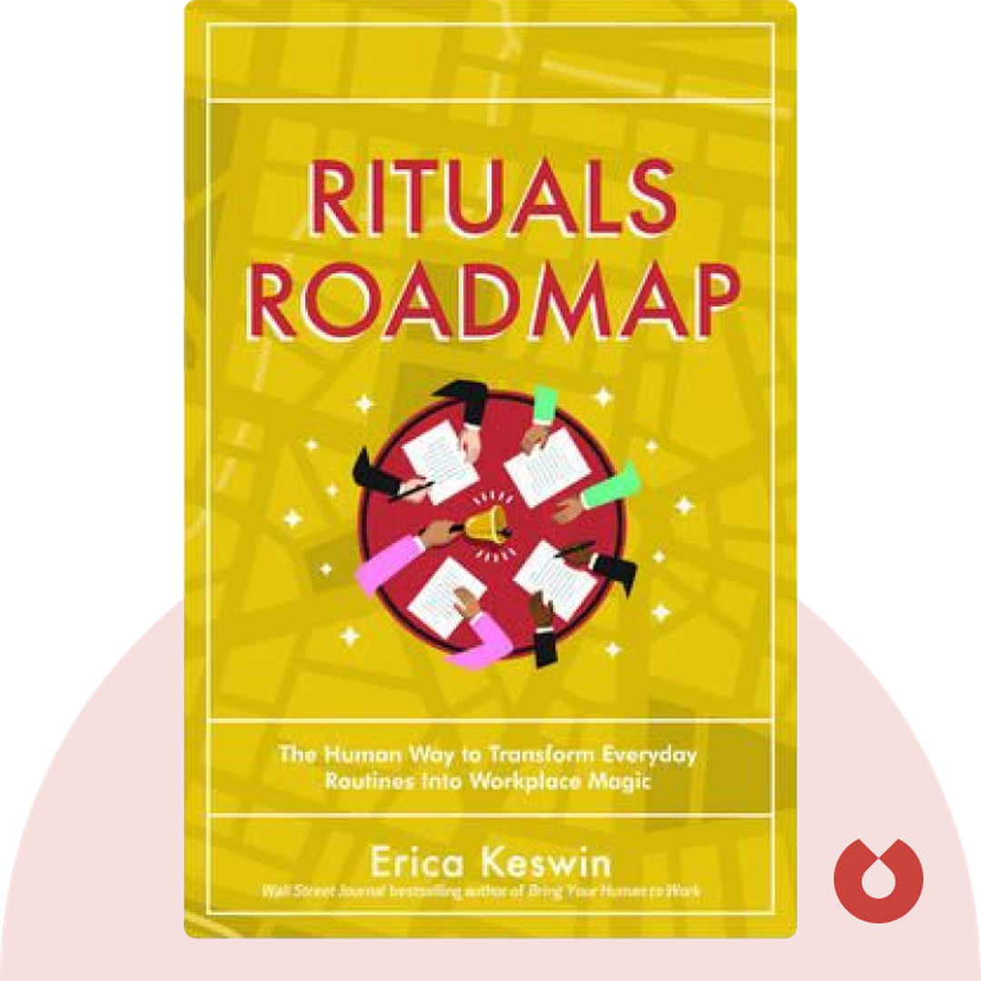 Rituals Roadmap audiobook cover - The Human Way to Transform Everyday Routines Into Workplace Magic