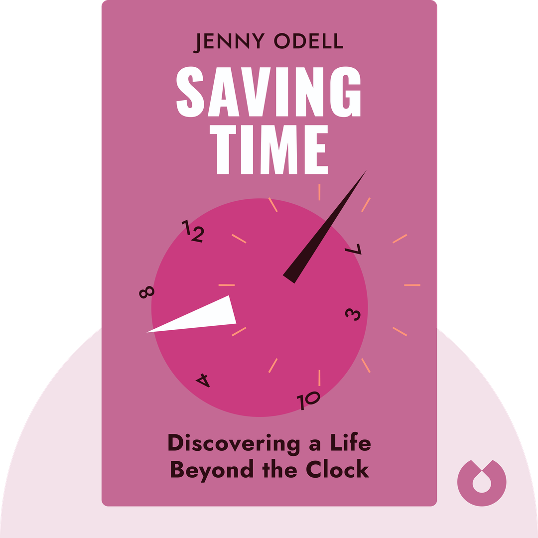 Saving Time audiobook cover - Discovering a Life Beyond the Clock