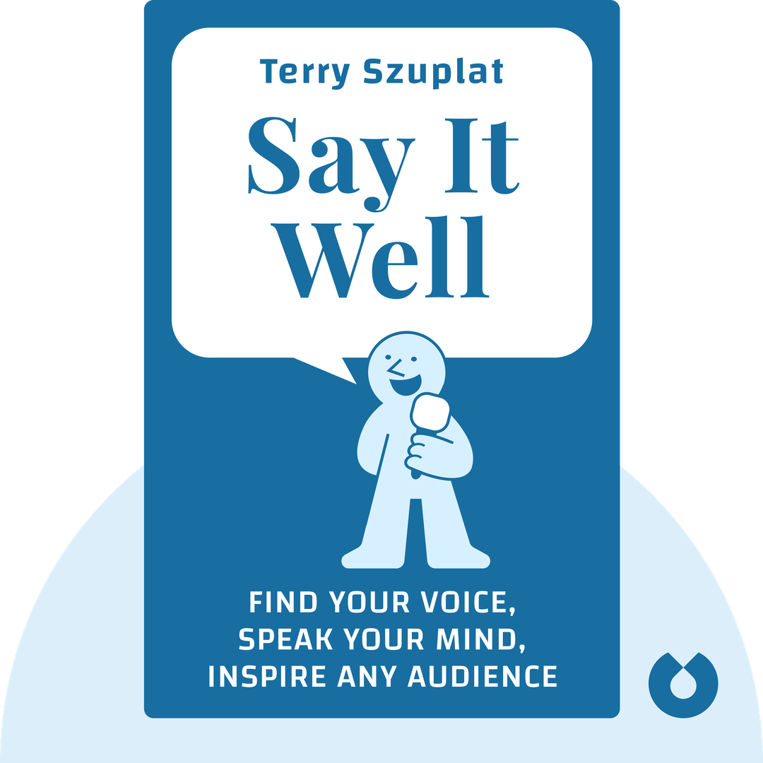 Say It Well audiobook cover - Find Your Voice, Speak Your Mind, Inspire Any Audience