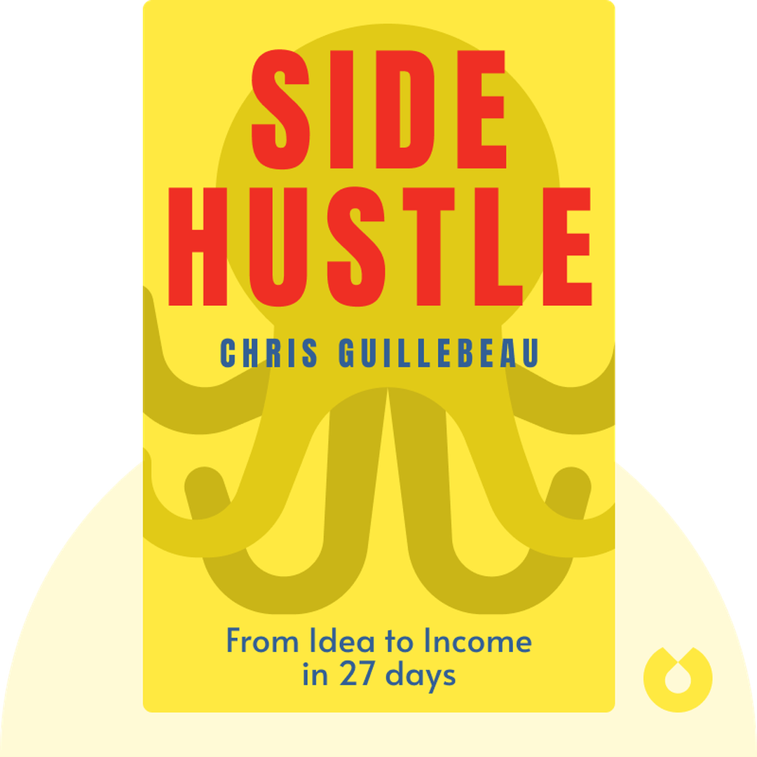 Side Hustle audiobook cover - From Idea to Income in 27 days 