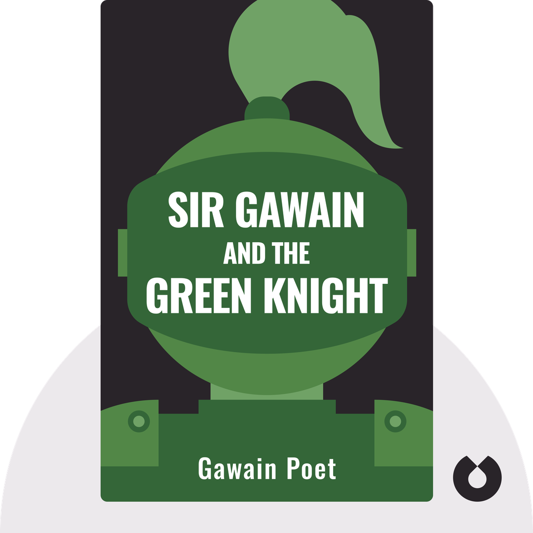 Sir Gawain and the Green Knight audiobook cover - A Knight’s Test of Honor, Temptation, and Truth