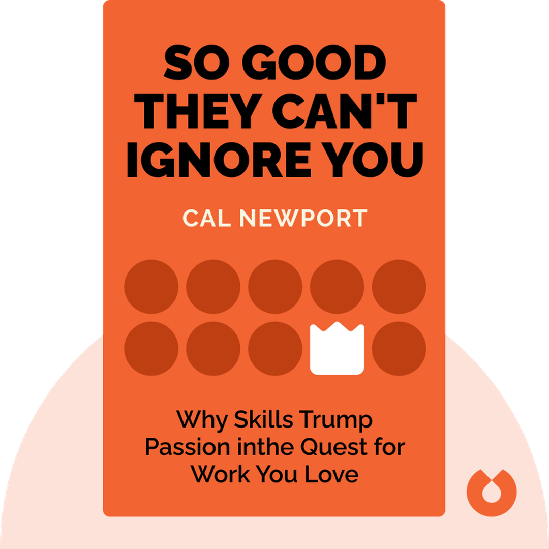 So Good They Can't Ignore You cover