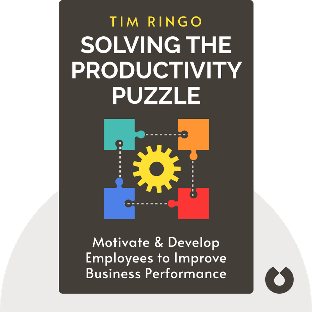 Solving the Productivity Puzzle audiobook cover - How to Engage, Motivate and Develop Employees to Improve Individual and Business Performance