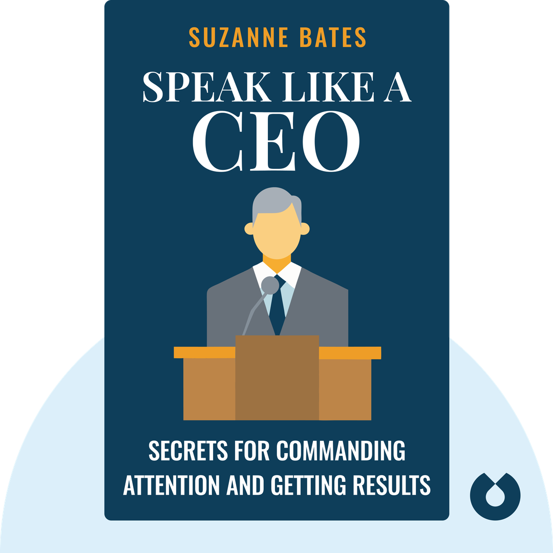 Speak Like a CEO audiobook cover - Secrets for Commanding Attention and Getting Results